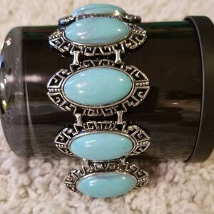KARU Acre Vintage Faux Turquoise Bracelet